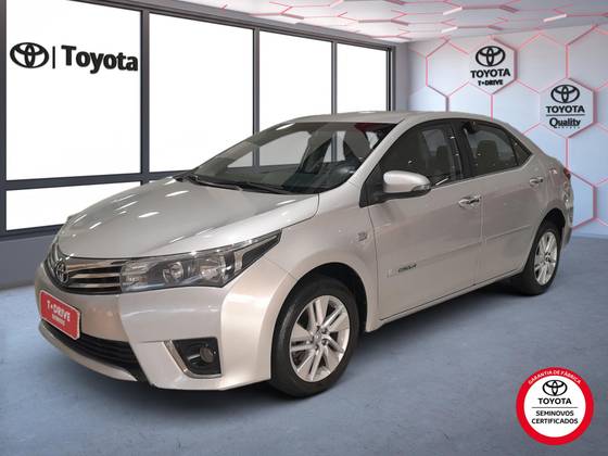 TOYOTA COROLLA 1.8 GLI 16V FLEX 4P MANUAL TOYOTA COROLLA 1.8 GLI 16V FLEX 4P MANUAL